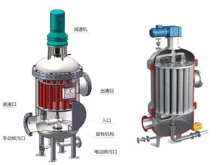 多芯式自清洗過濾器 多芯式自清洗過濾器